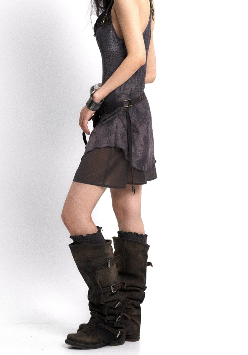 OPEN AESTHETIC丨25SS Embroidered Mesh Dress - PSYLOS 1, OPEN AESTHETIC丨25SS Embroidered Mesh Dress, Dress, OPEN AESTHETIC, PSYLOS 1